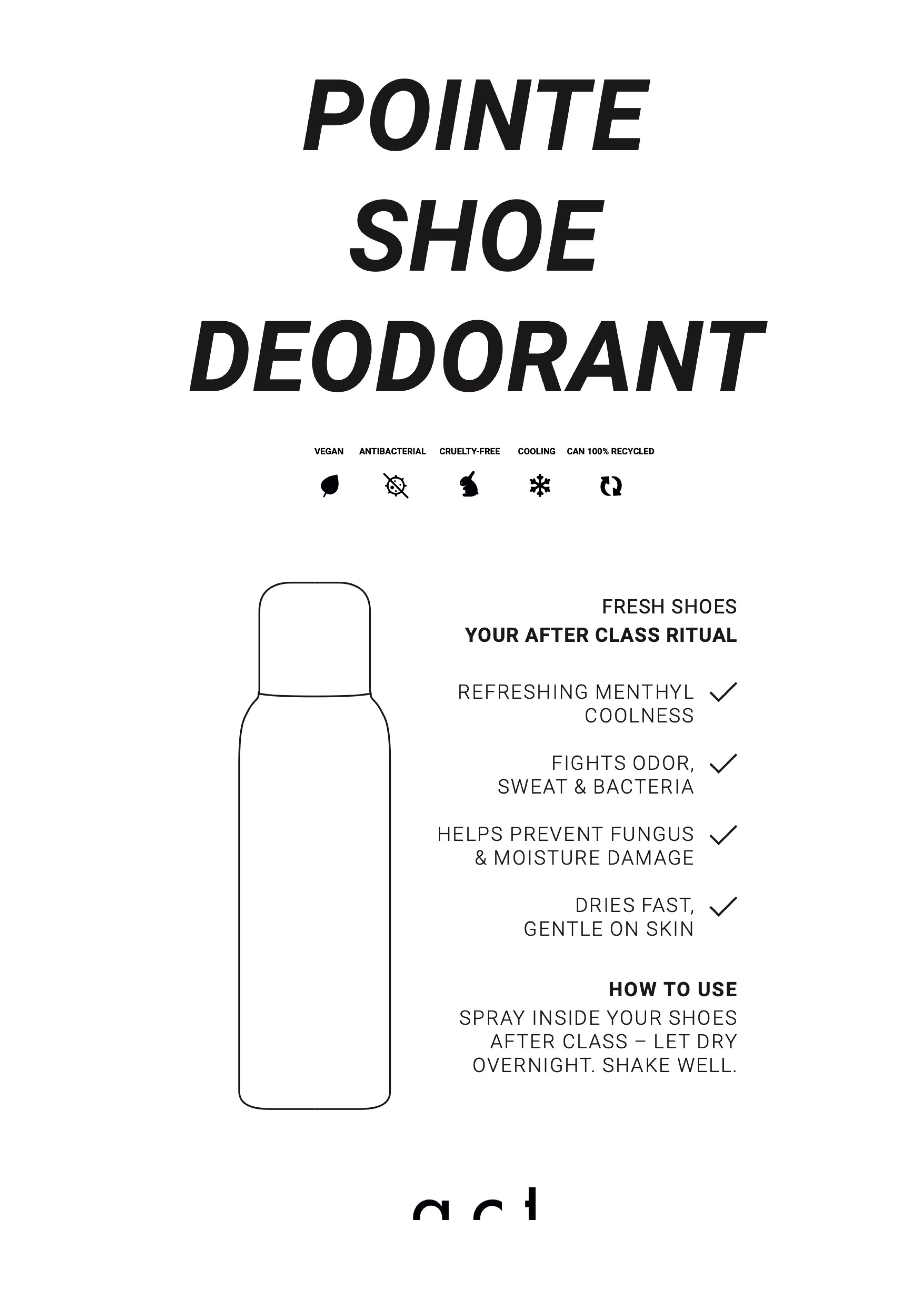 Pointe Shoe Deodorant