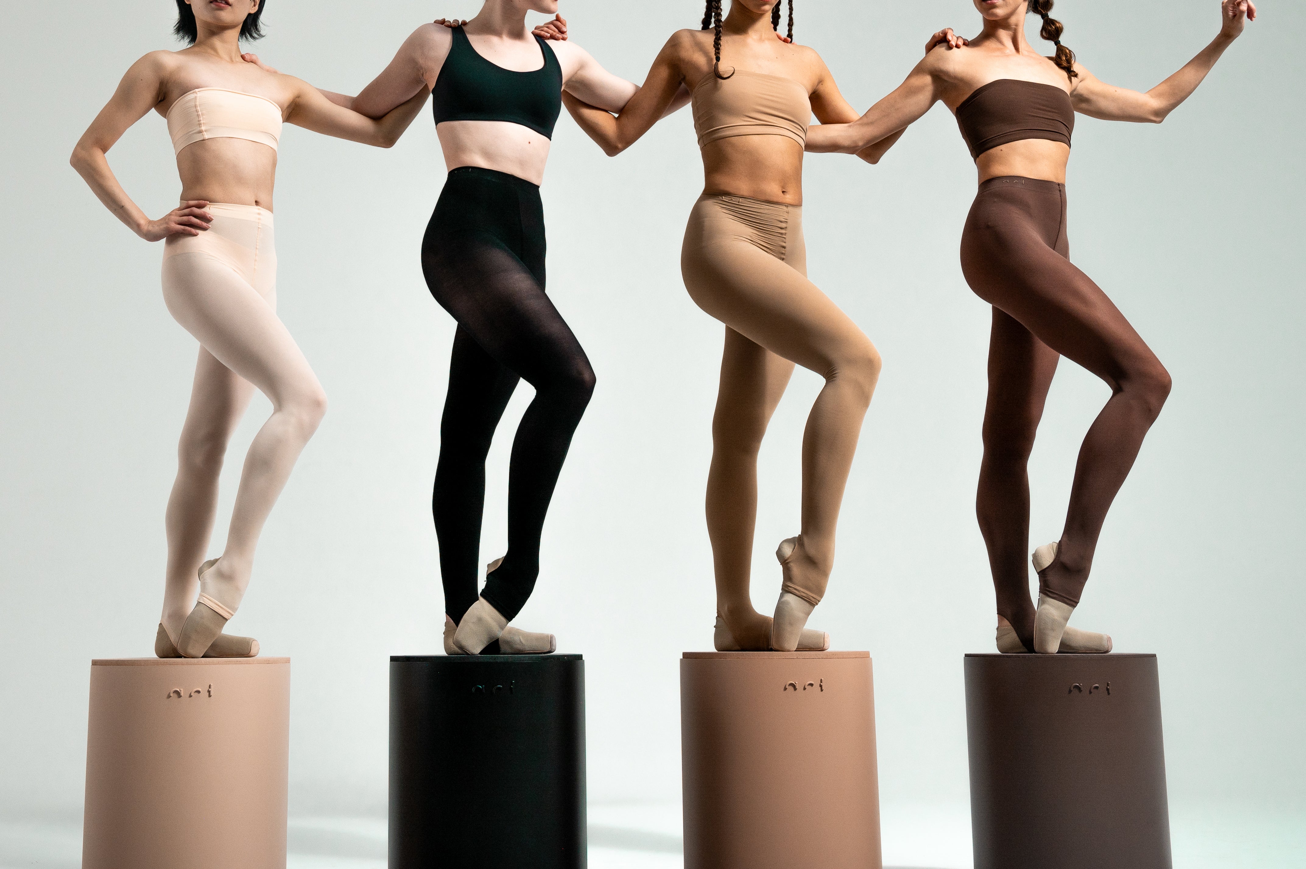 Ballettstrumpfhose mit Steg